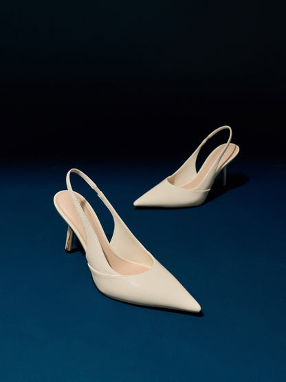 CHARLES & KEITH Sale / Taylen Slingback Pumps - Beige