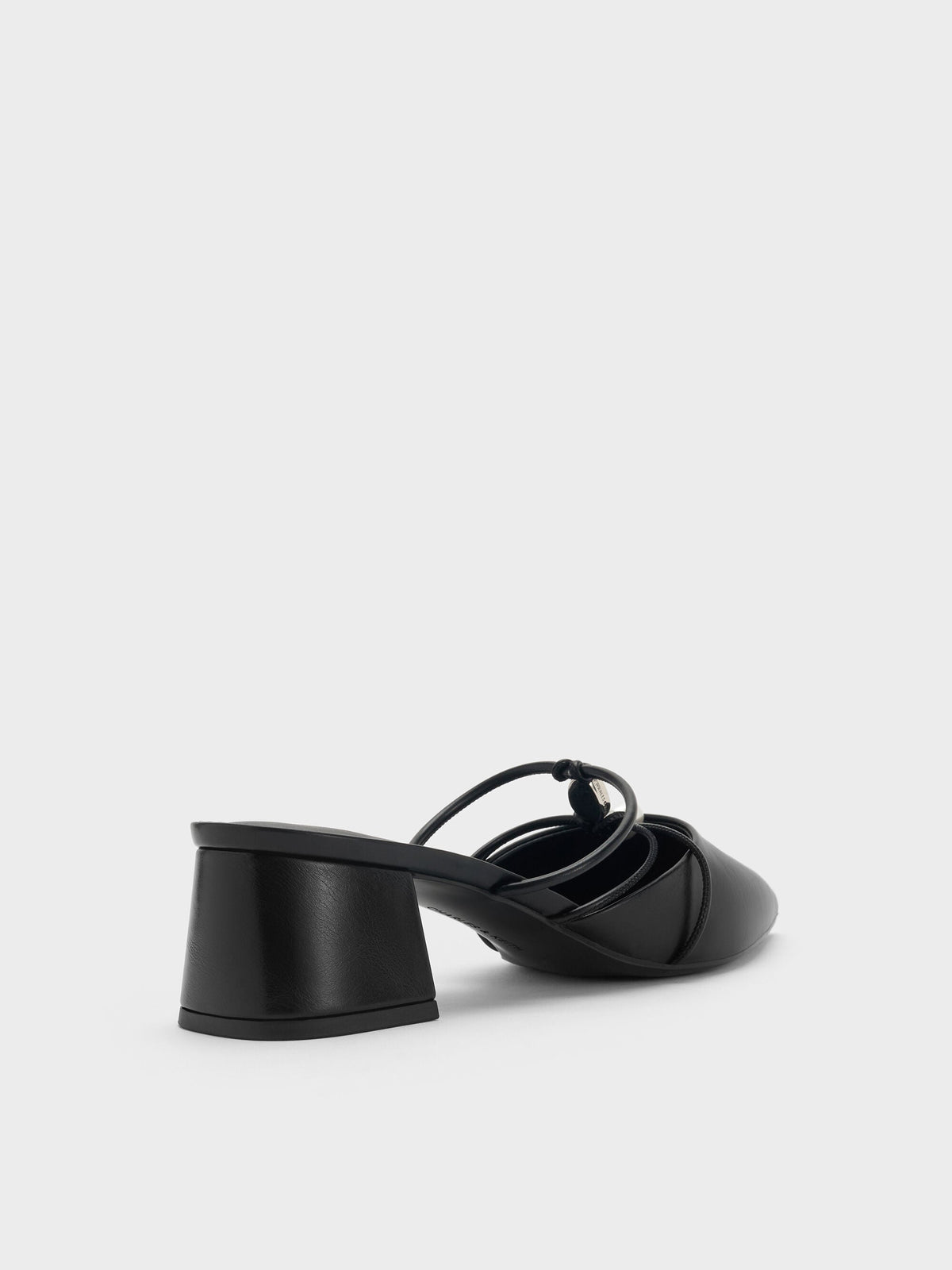 CHARLES & KEITH Recommended / Georgie Bead Pointed Mules - Black