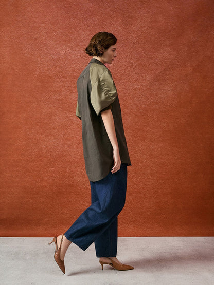 CHARLES & KEITH Recommended / Ivette Woven Pointed Slingback Pumps - Brown