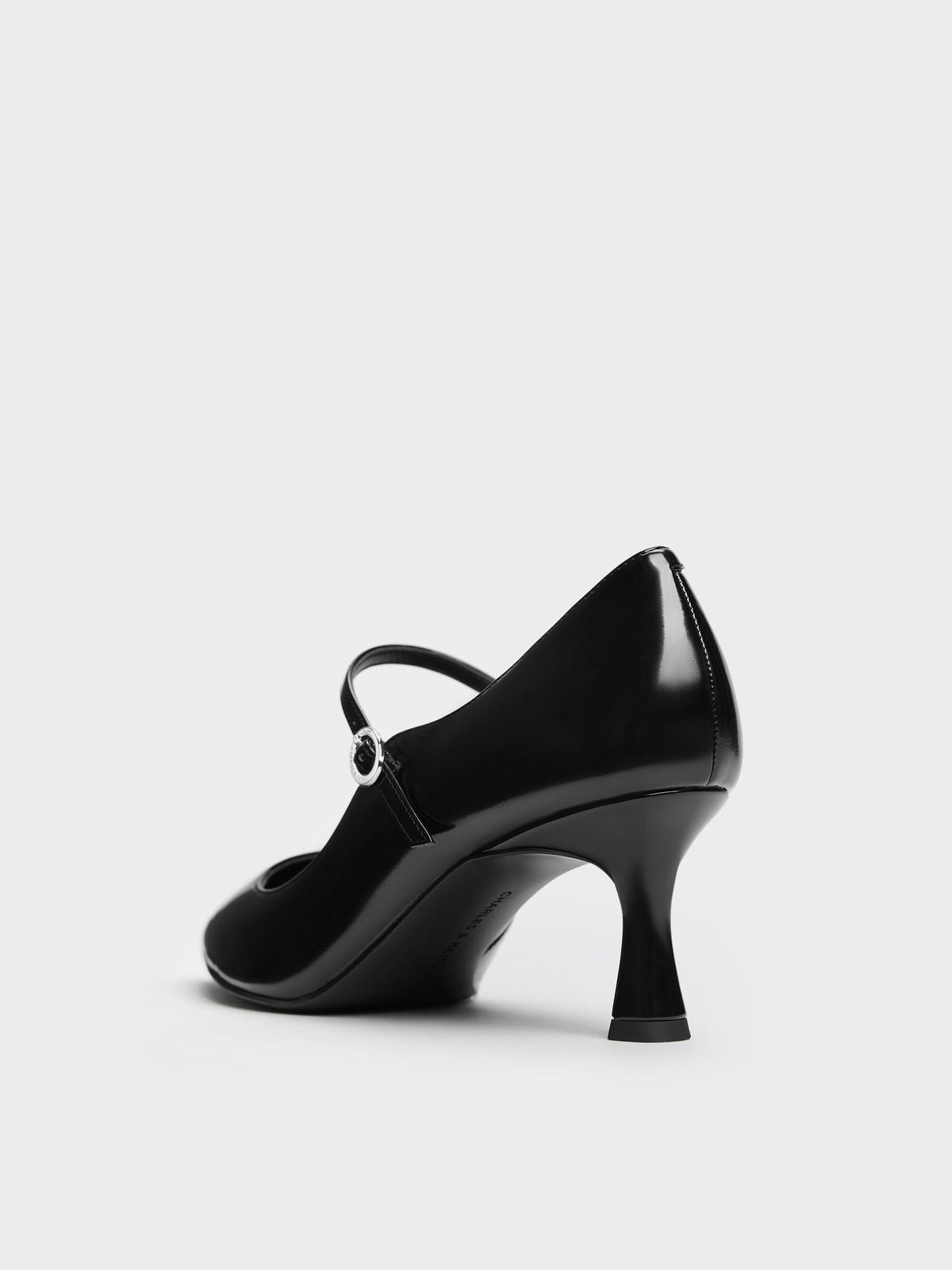 CHARLES & KEITH Sale / Pointed Mary Jane Pumps - Black Box