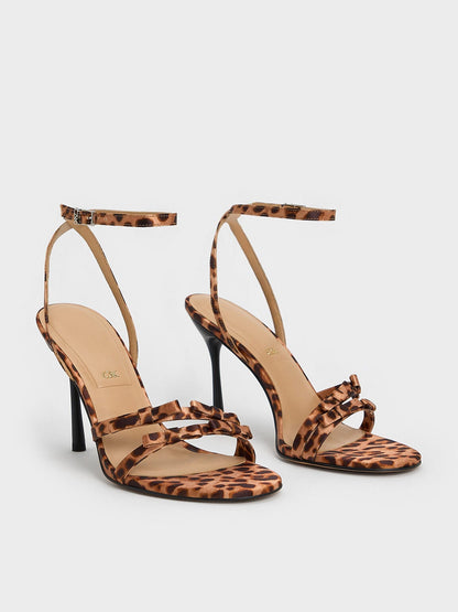 CHARLES & KEITH Best Price / Jessy Bow Stiletto Sandals - Multi