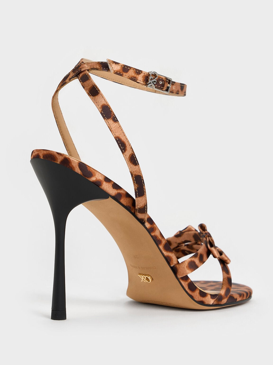 CHARLES & KEITH Best Price / Jessy Bow Stiletto Sandals - Multi