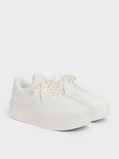CHARLES & KEITH Everyday / Platform Sneakers - White