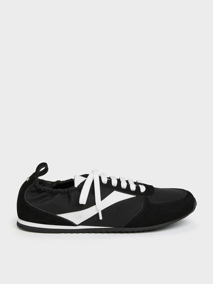 CHARLES & KEITH Popular / Jace Sneakers - Black Textured