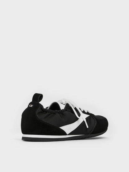 CHARLES & KEITH Popular / Jace Sneakers - Black Textured