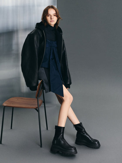 CHARLES & KEITH Special Offer / Leoi Chunky Ankle Boots - Black