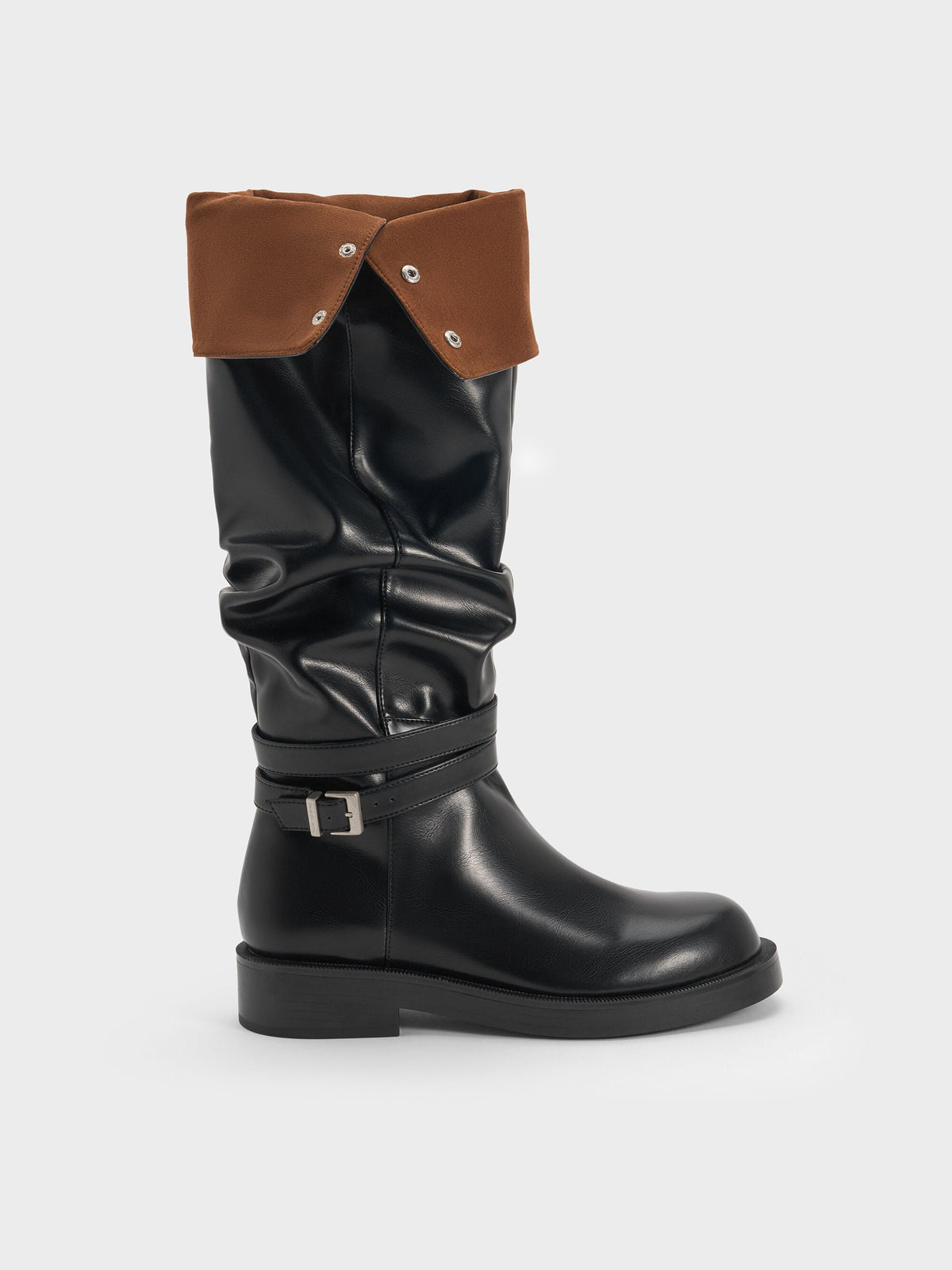 CHARLES & KEITH Best Price / Eilis Thigh-High Boots - Black