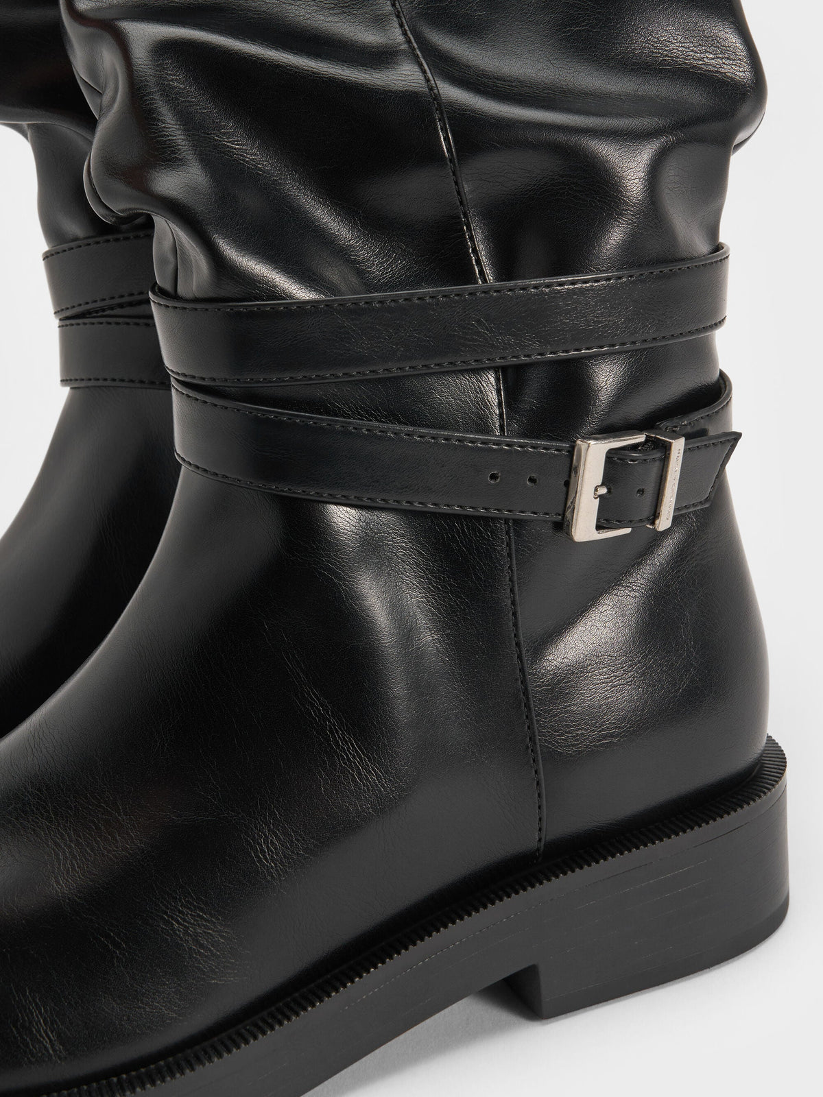 CHARLES & KEITH Best Price / Eilis Thigh-High Boots - Black