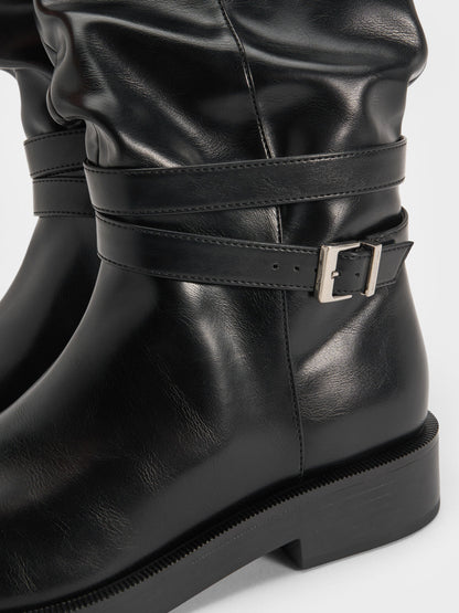 CHARLES & KEITH Best Price / Eilis Thigh-High Boots - Black