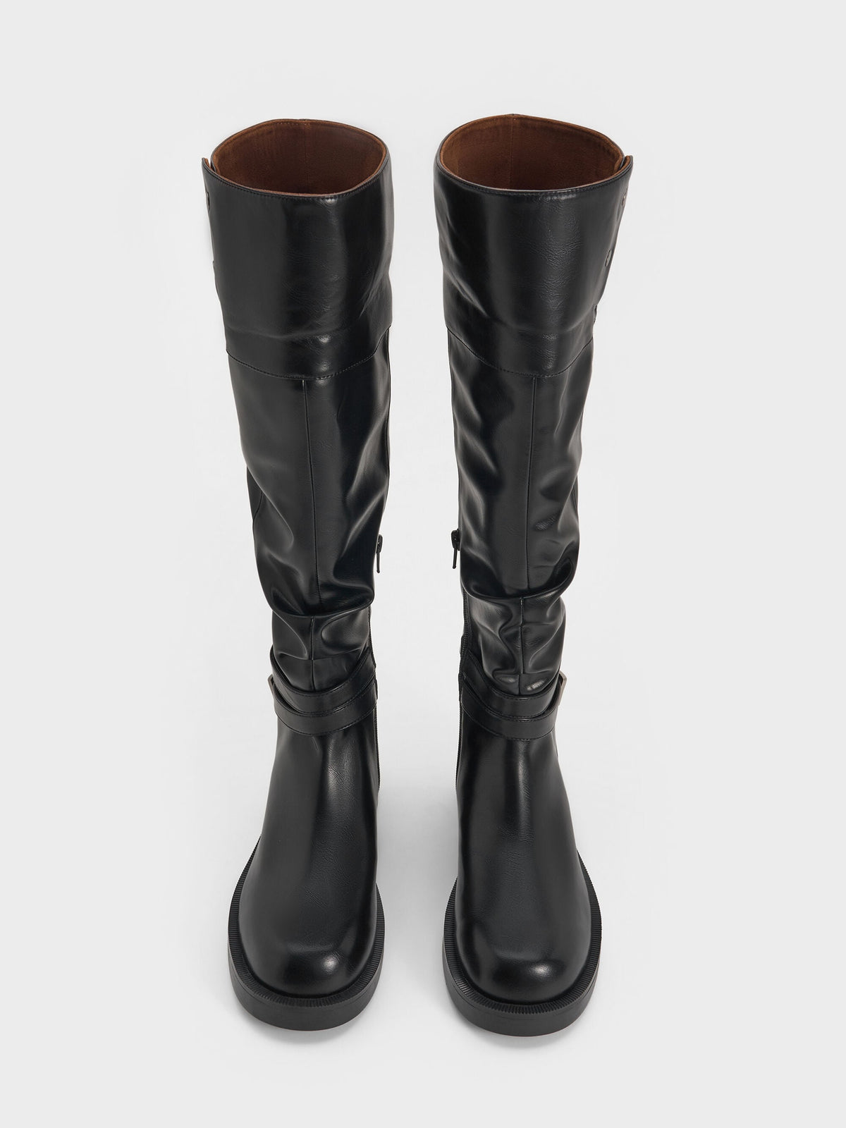 CHARLES & KEITH Best Price / Eilis Thigh-High Boots - Black