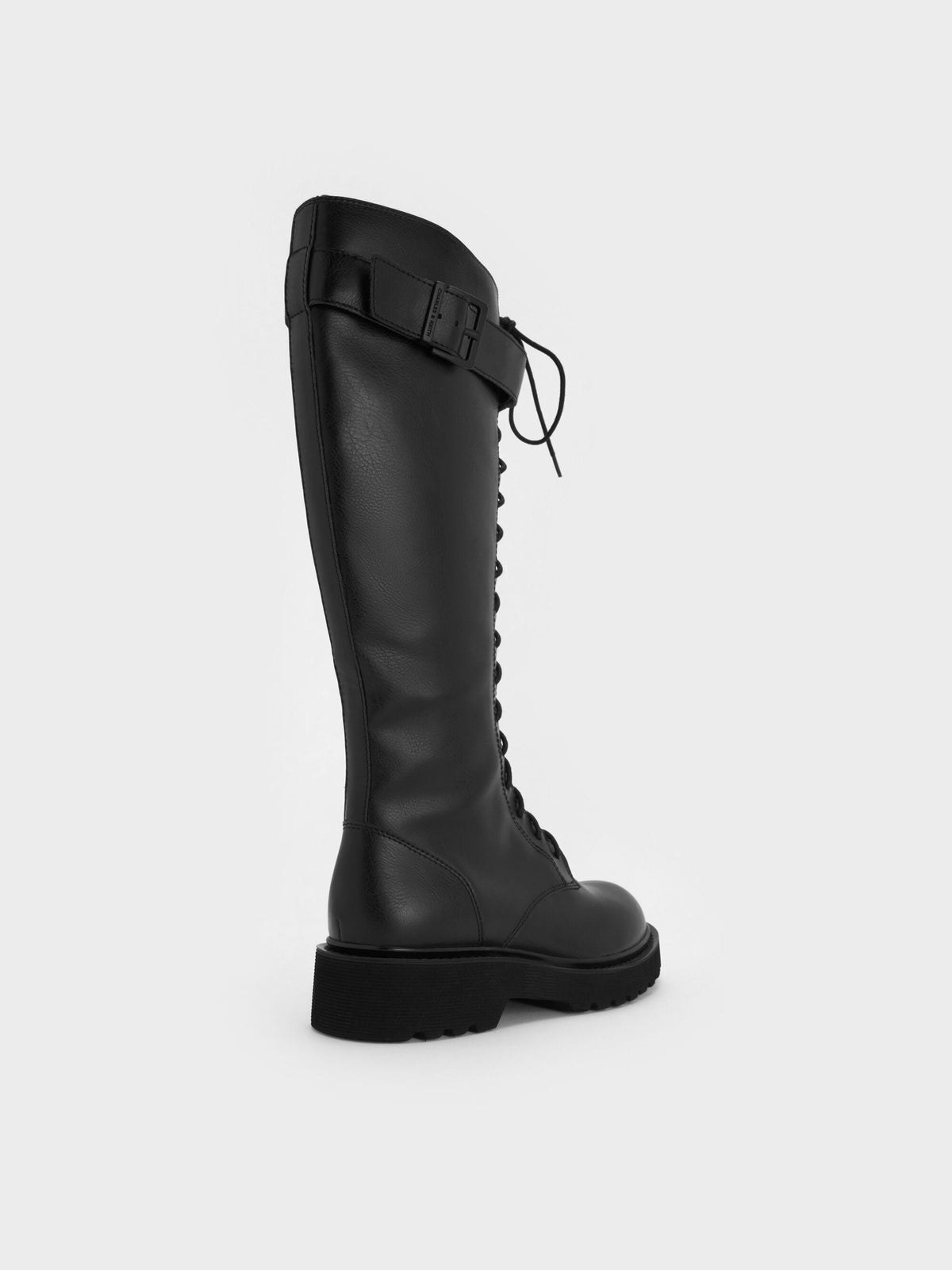 CHARLES & KEITH Quality / Darian Knee-High Boots - Black