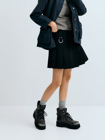 CHARLES & KEITH Deals / Eliot Platform Combat Boots - Grey