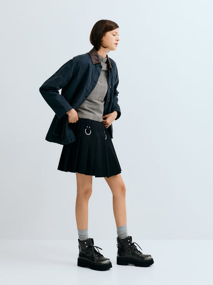 CHARLES & KEITH Deals / Eliot Platform Combat Boots - Grey