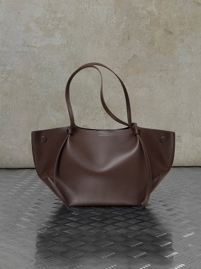 CHARLES & KEITH Special Offer / XL Calla Tote Bag - Espresso Brown