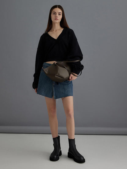 CHARLES & KEITH Great Value / Calla Tote Bag - Dark Moss