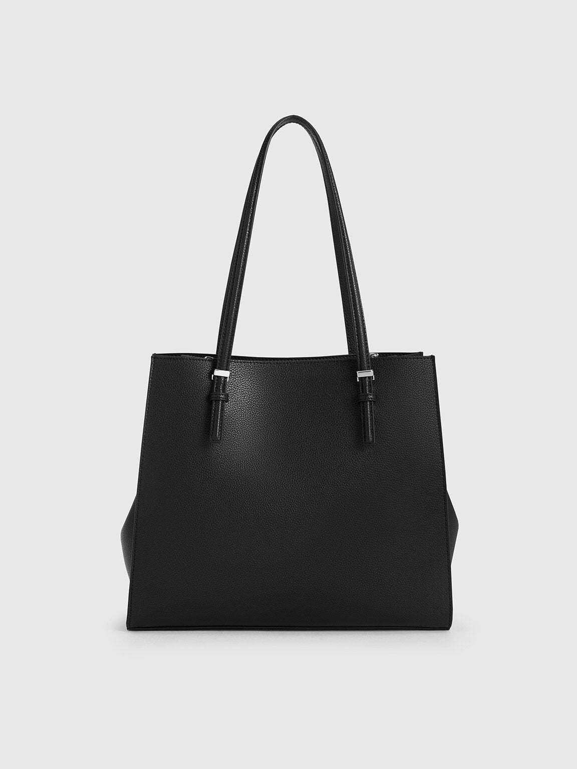 CHARLES & KEITH Popular / Sansa Tote Bag - Noir