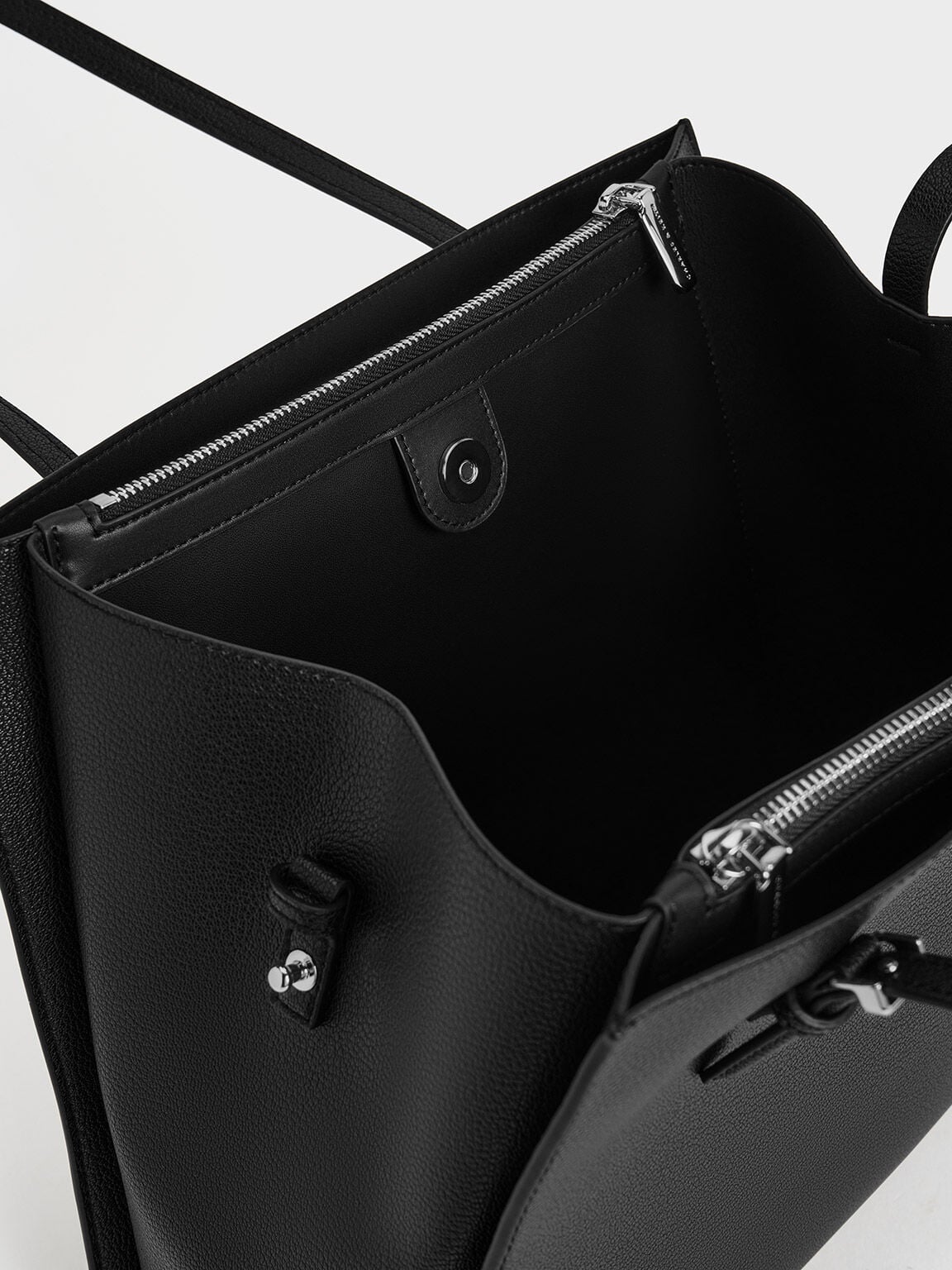 CHARLES & KEITH Popular / Sansa Tote Bag - Noir