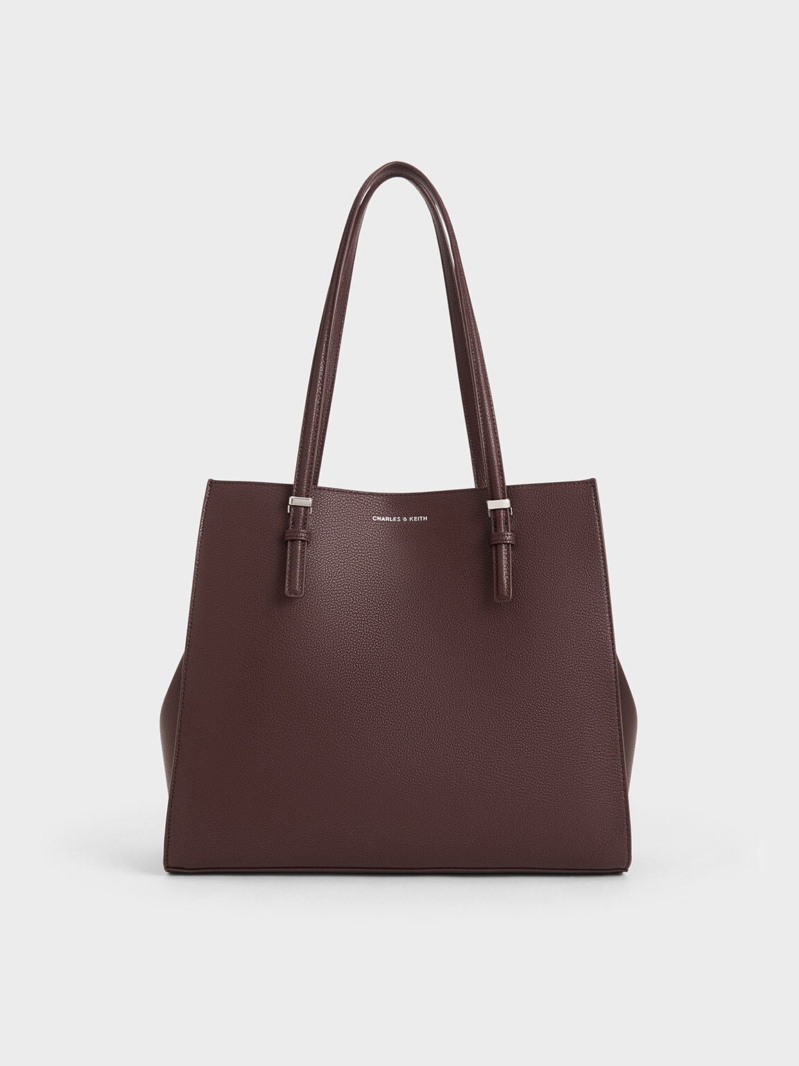 CHARLES & KEITH Recommended / Sansa Tote Bag - Plum
