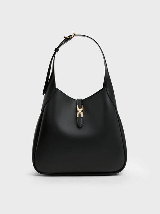 CHARLES & KEITH Value / Adalyn Hobo Bag - Black