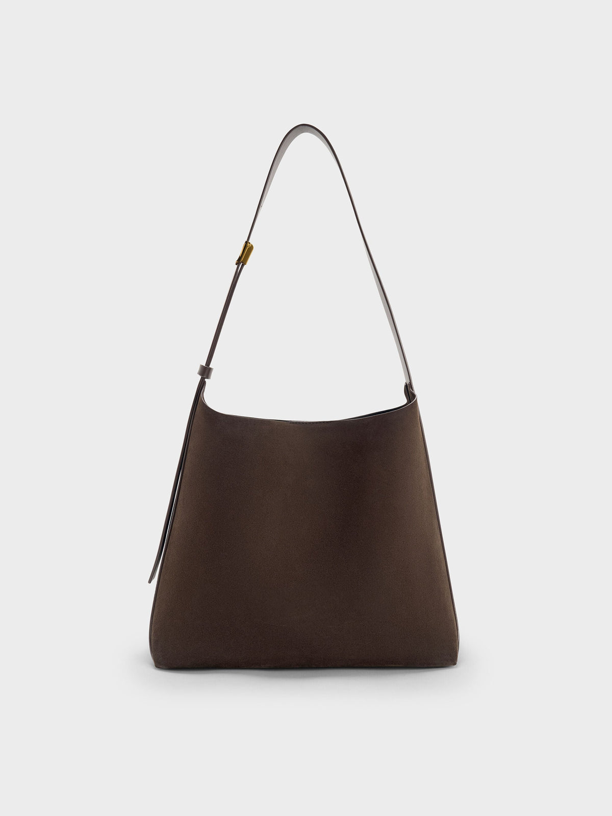 CHARLES & KEITH Premium / Edna Tote Bag - Espresso Brown