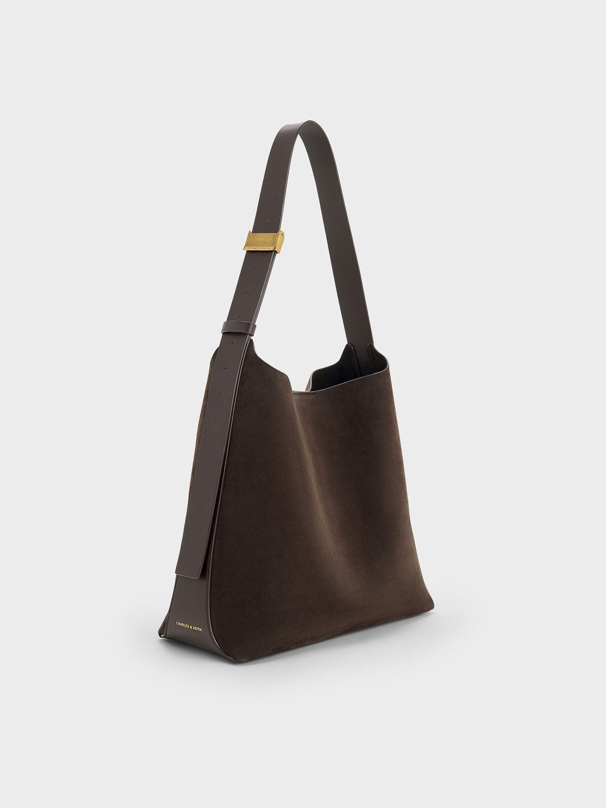 CHARLES & KEITH Premium / Edna Tote Bag - Espresso Brown
