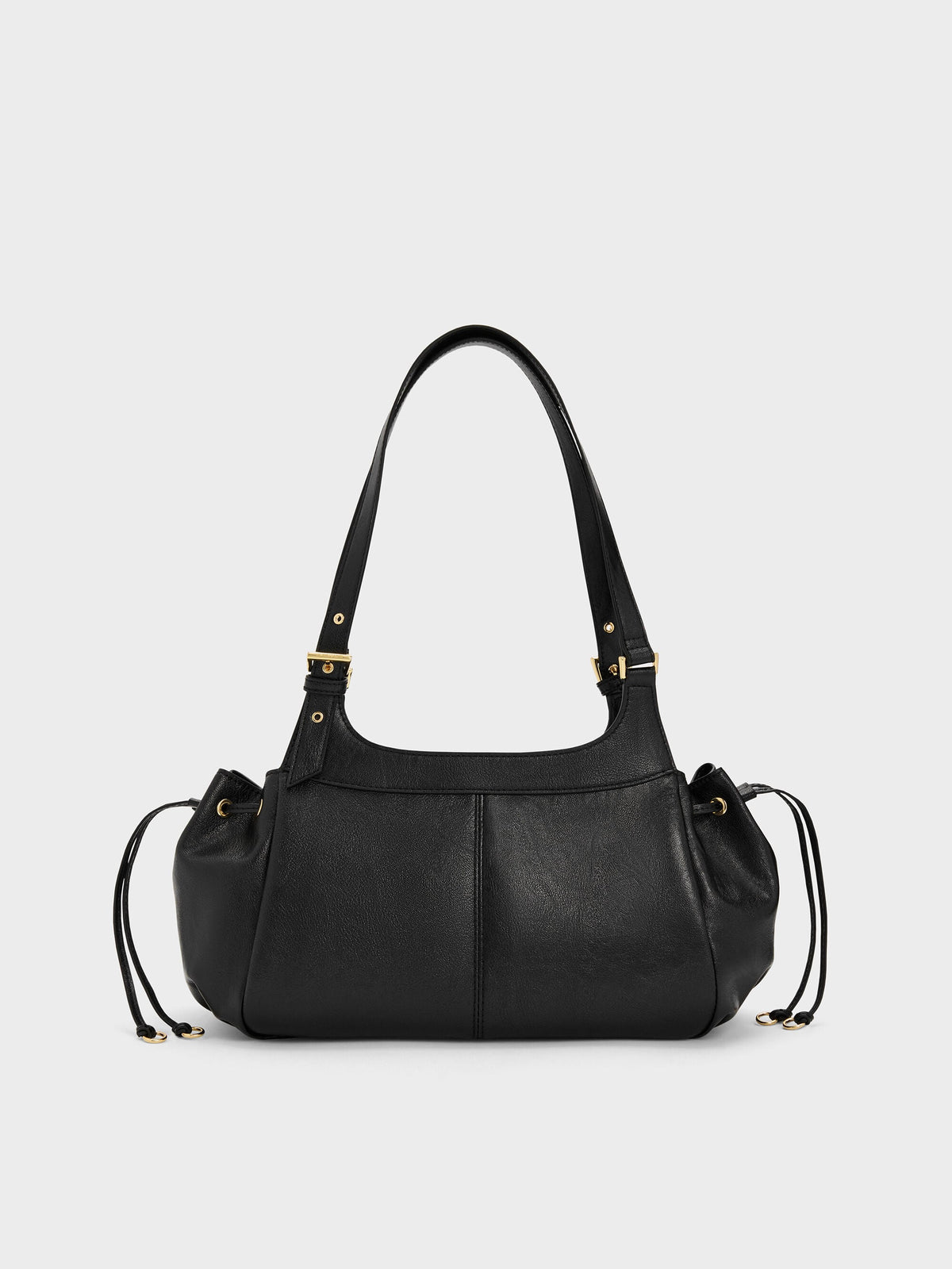 CHARLES & KEITH Deals / Lillith Drawstring Tote Bag - Black