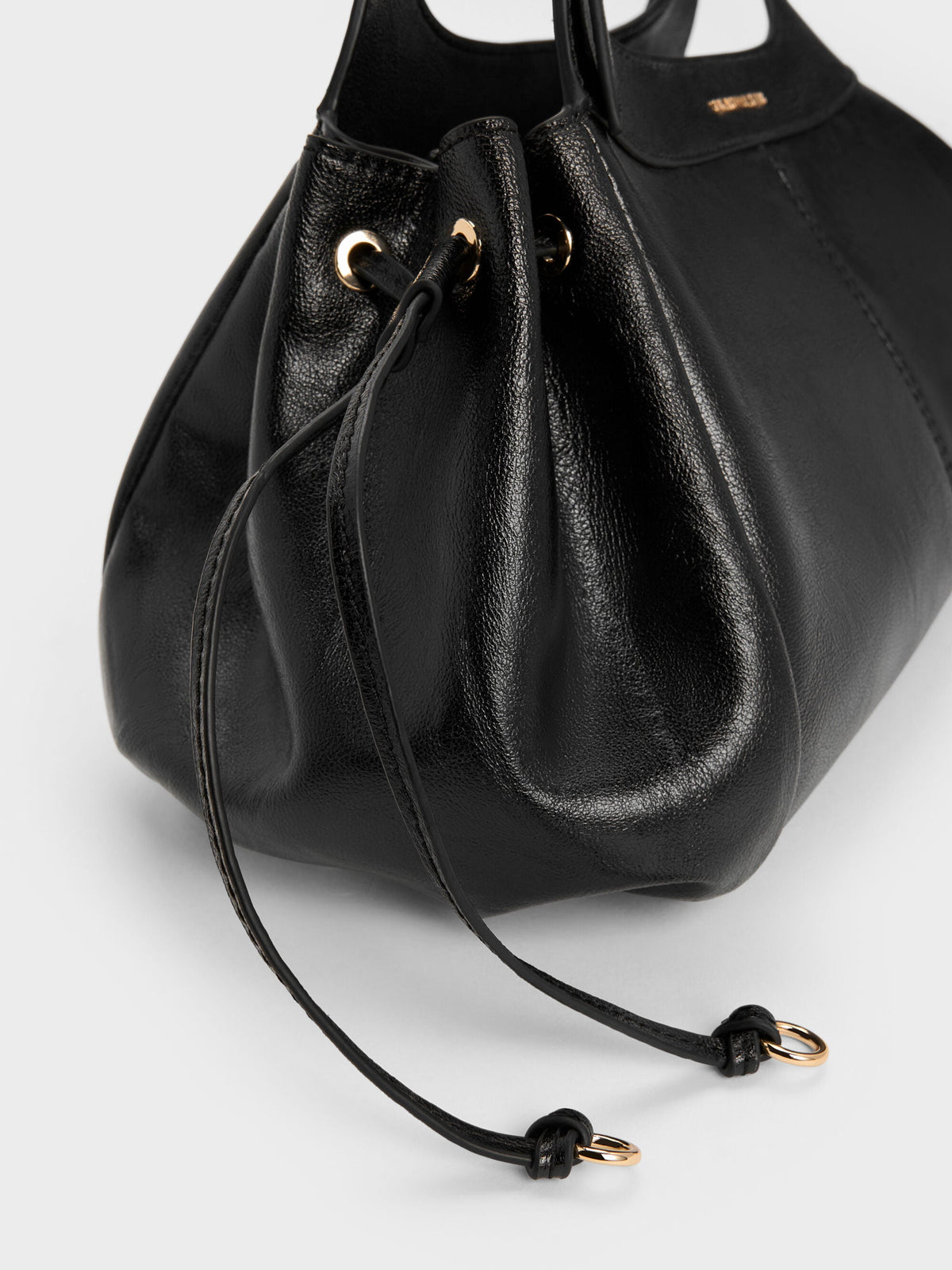 CHARLES & KEITH Deals / Lillith Drawstring Tote Bag - Black