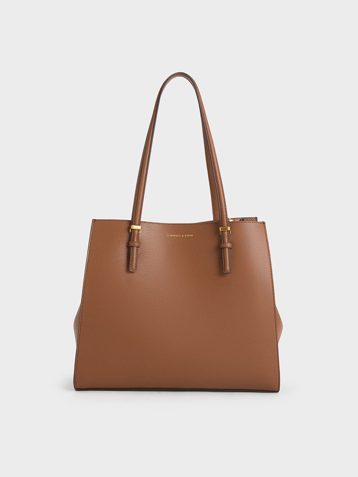 CHARLES & KEITH Trending / Sansa Tote Bag - Chocolate