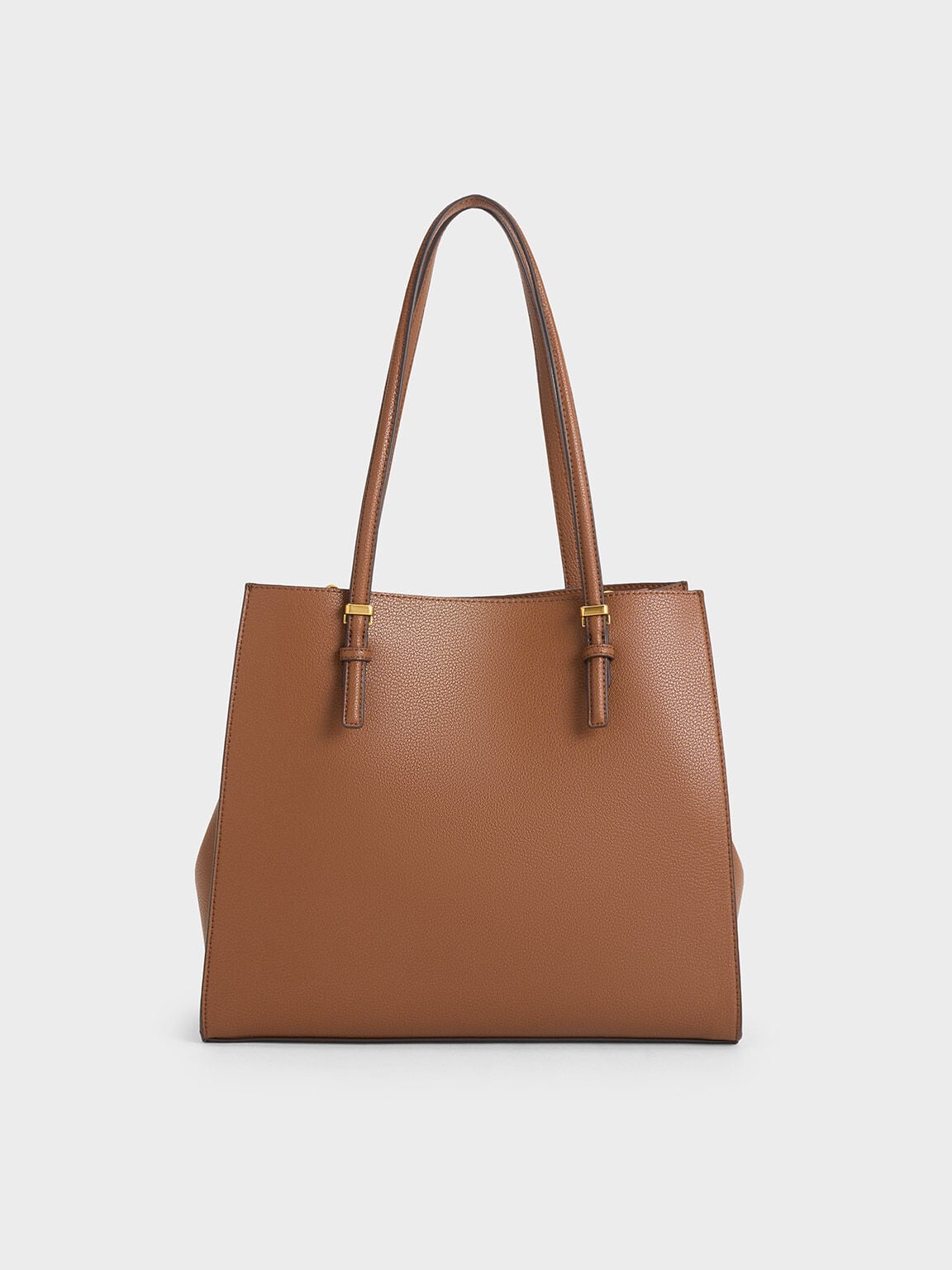 CHARLES & KEITH Trending / Sansa Tote Bag - Chocolate
