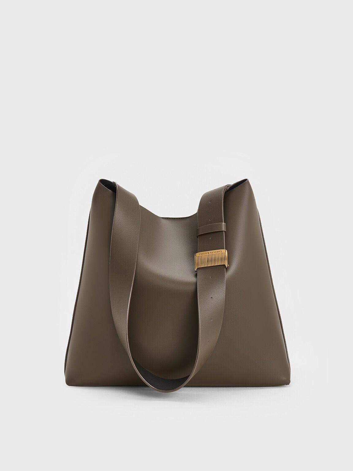 CHARLES & KEITH Featured / Edna Tote Bag - Dark Moss