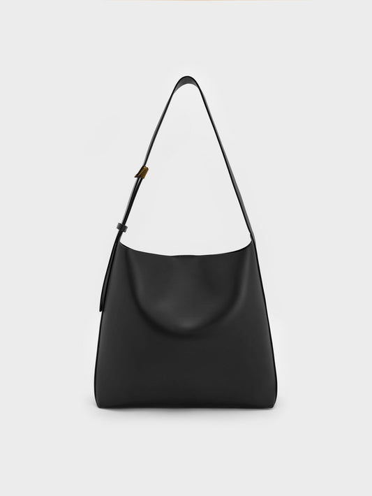CHARLES & KEITH Everyday / Edna Tote Bag - Black