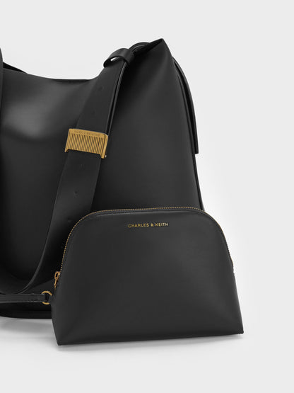 CHARLES & KEITH Everyday / Edna Tote Bag - Black