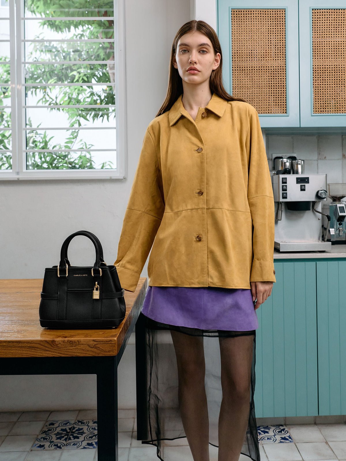 CHARLES & KEITH Special Offer / Mini Scottie Tote Bag - Black