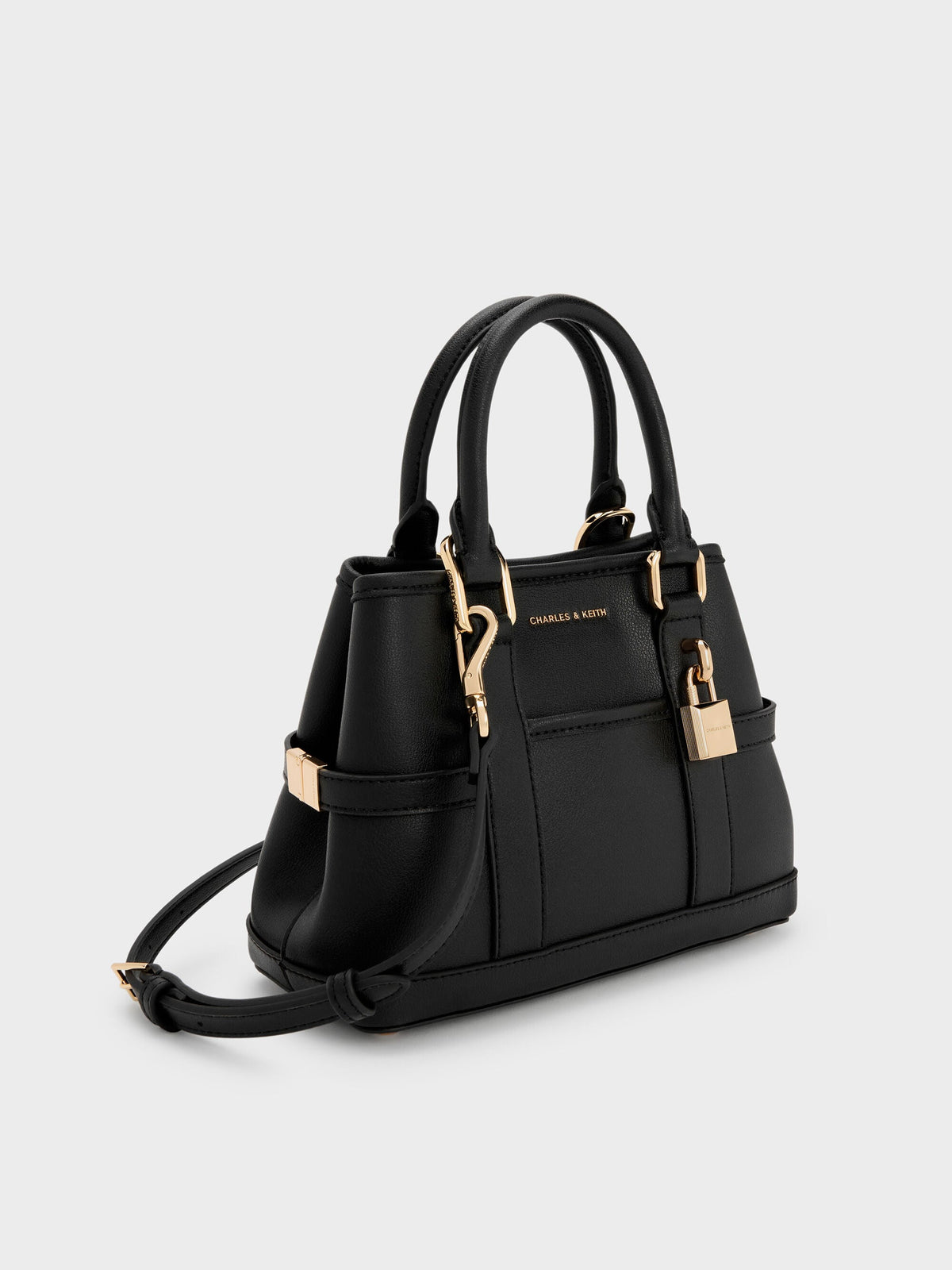 CHARLES & KEITH Special Offer / Mini Scottie Tote Bag - Black