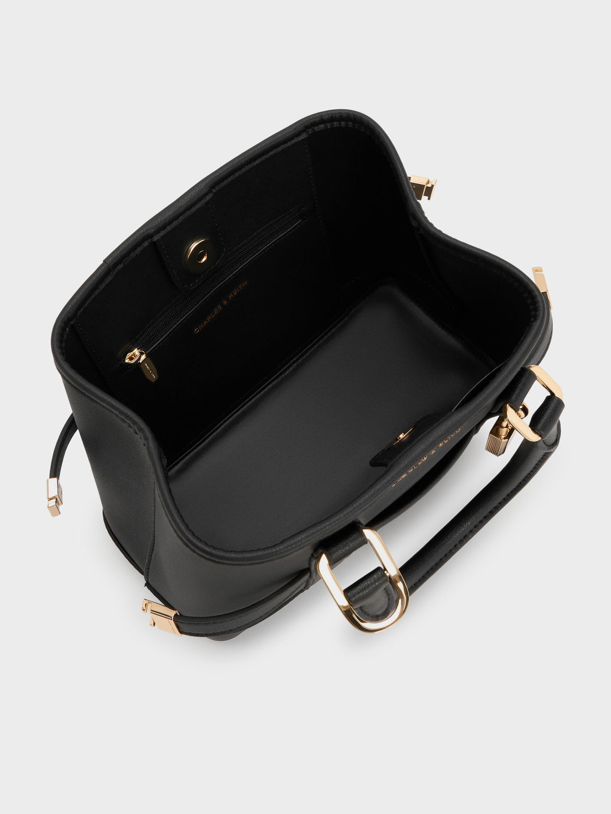 CHARLES & KEITH Special Offer / Mini Scottie Tote Bag - Black