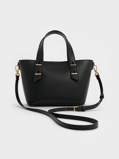CHARLES & KEITH Special Offer / Mini Shania Tote Bag - Black