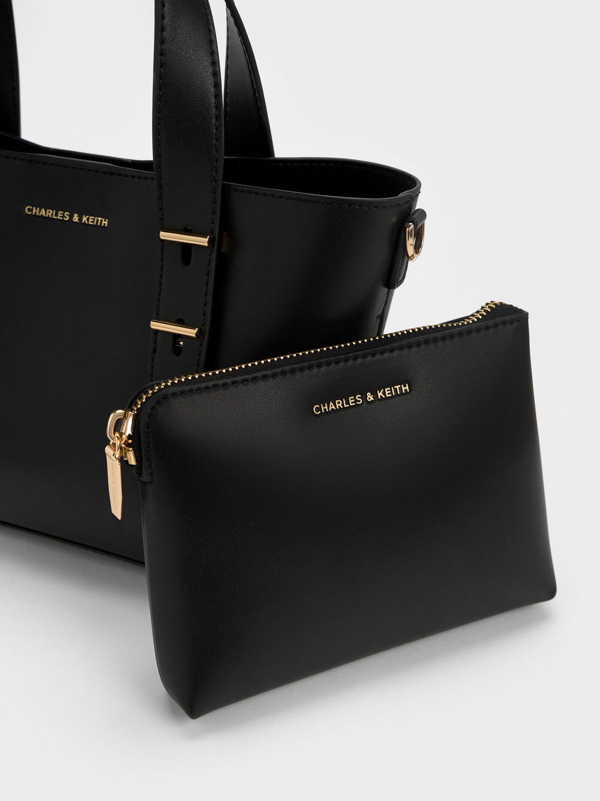 CHARLES & KEITH Special Offer / Mini Shania Tote Bag - Black