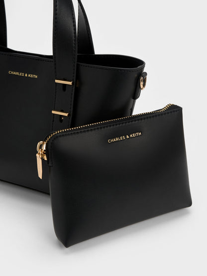 CHARLES & KEITH Special Offer / Mini Shania Tote Bag - Black