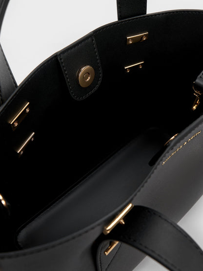 CHARLES & KEITH Special Offer / Mini Shania Tote Bag - Black