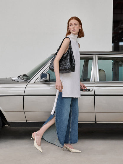 CHARLES & KEITH Exclusive / Ivette Woven Tote Bag - Noir