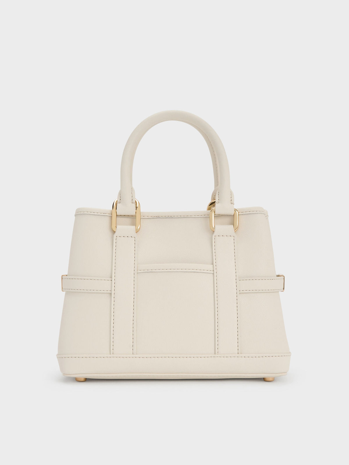 CHARLES & KEITH Customer Favorite / Mini Scottie Tote Bag - Cream