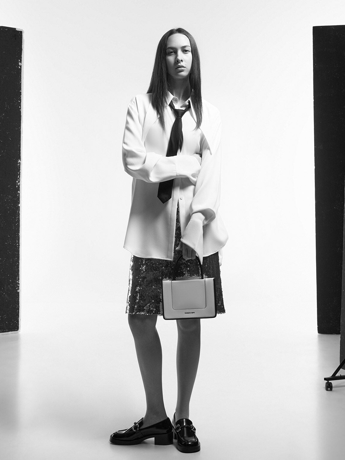 CHARLES & KEITH Trending / Mini Daylla Tote Bag - Cream
