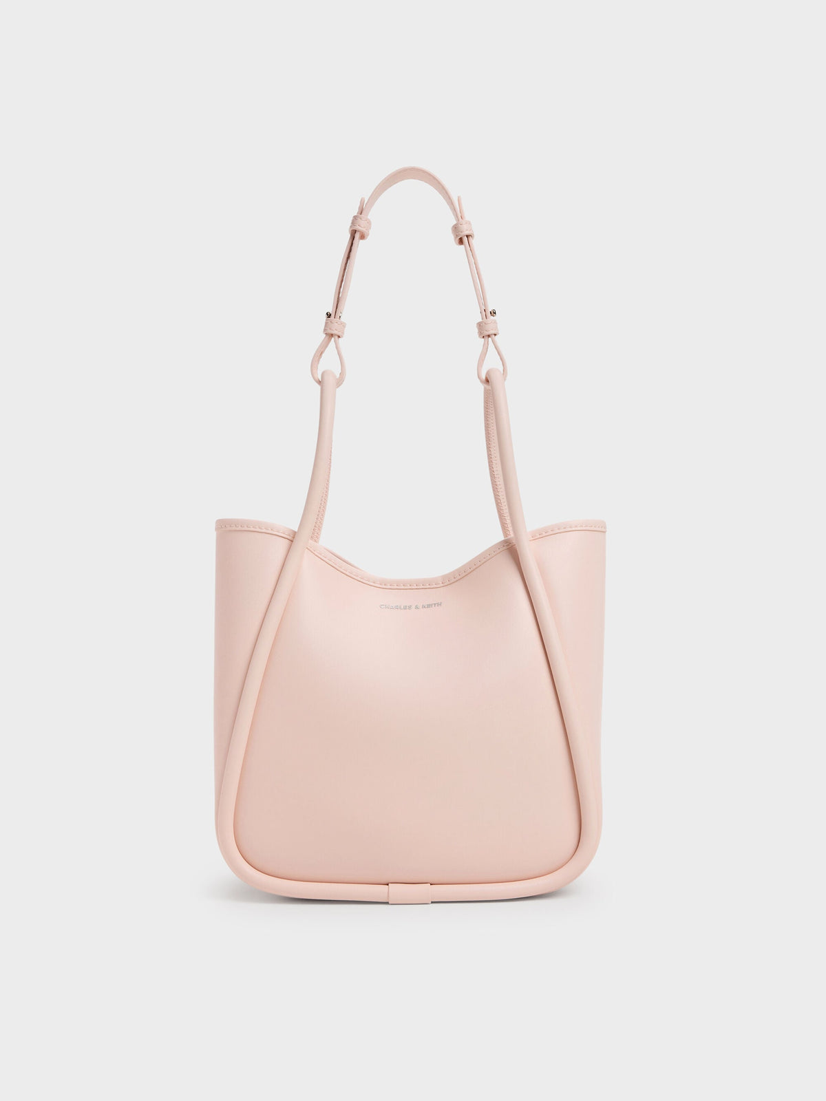 CHARLES & KEITH Featured / Mini Lyla Tubular Tote Bag - Soft Pink