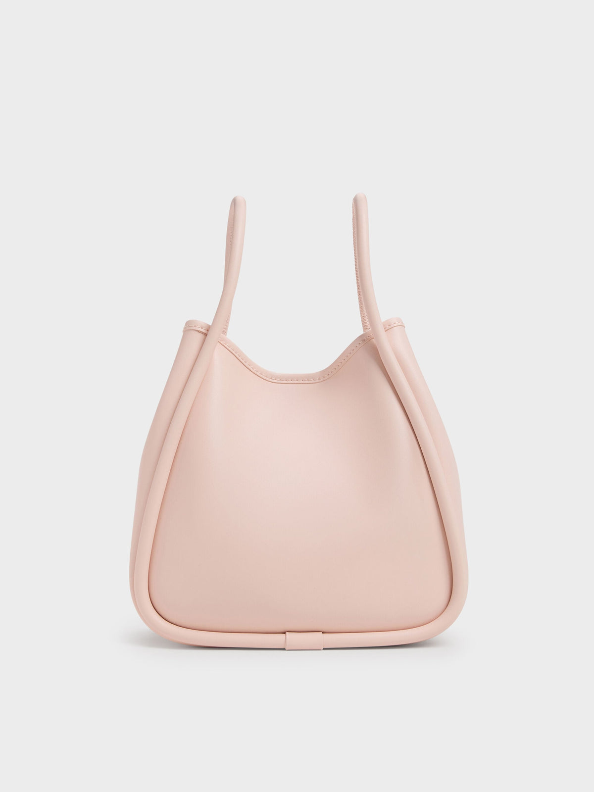 CHARLES & KEITH Featured / Mini Lyla Tubular Tote Bag - Soft Pink
