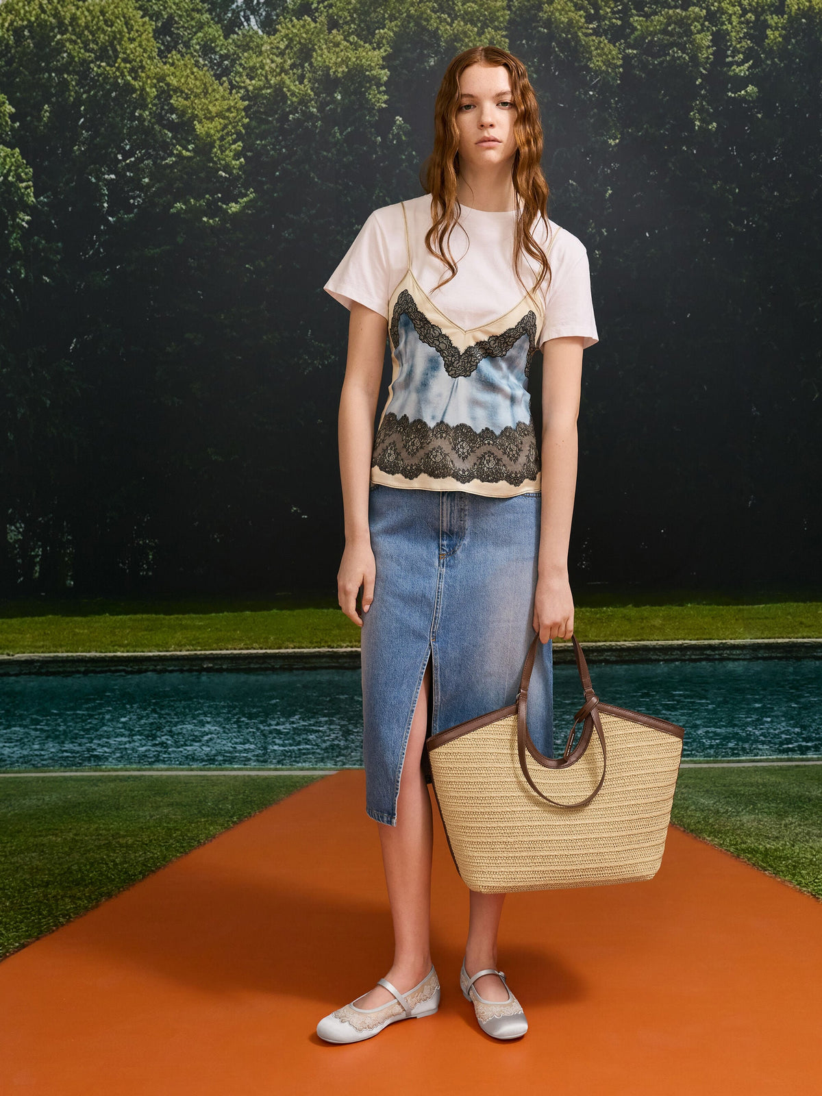 CHARLES & KEITH Best Seller / Ivette Raffia Woven Tote Bag - Multi