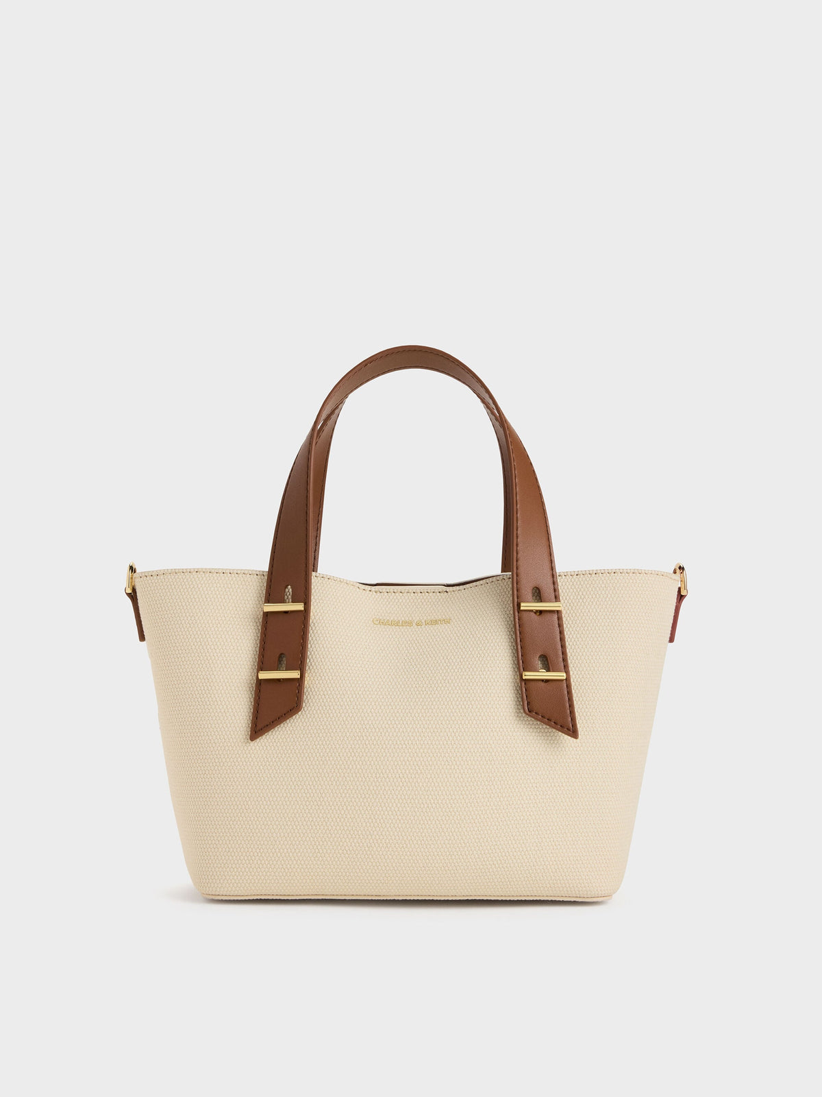 CHARLES & KEITH Smart Buy / Mini Shania Canvas Tote Bag - Multi