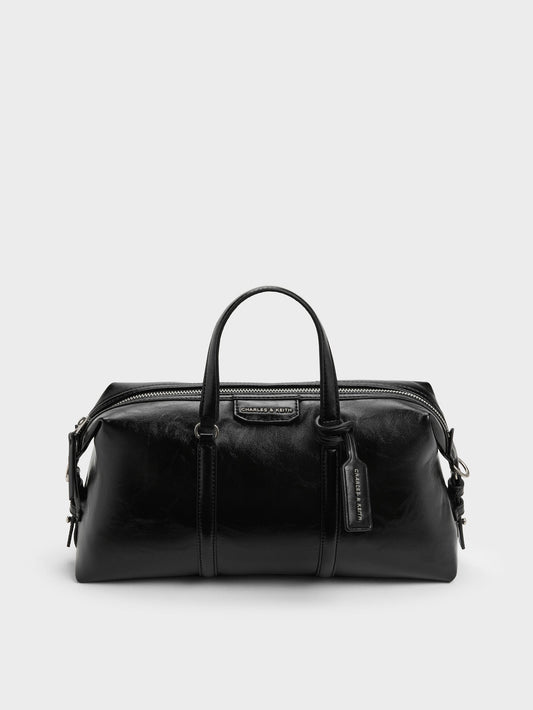 CHARLES & KEITH Top Pick / Fergie Bowling Bag - Noir
