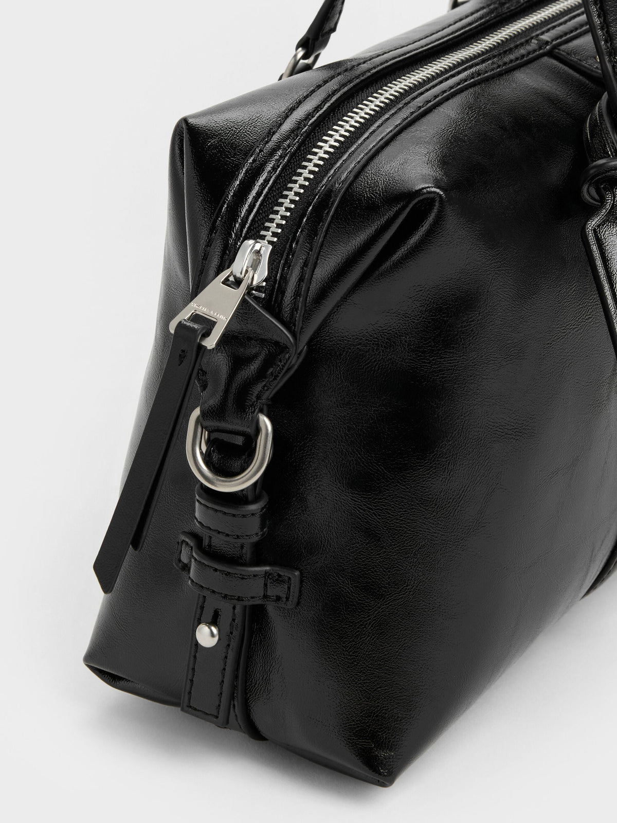 CHARLES & KEITH Top Pick / Fergie Bowling Bag - Noir