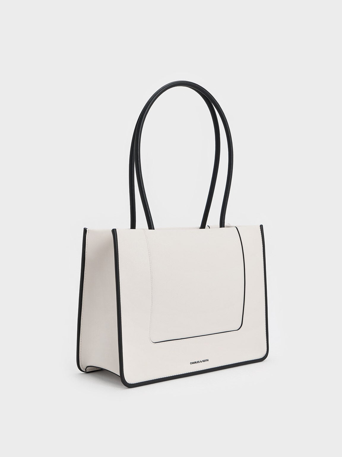 CHARLES & KEITH Trusted / Daylla Tote Bag - Cream
