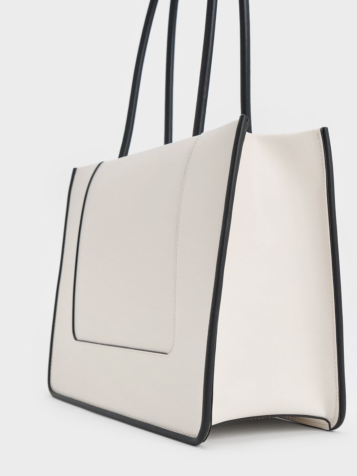 CHARLES & KEITH Trusted / Daylla Tote Bag - Cream